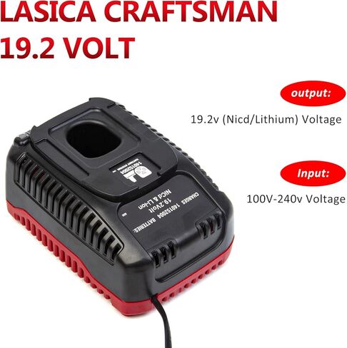 140152004 شاحن بطارية للحرفي C3 19.2 V Ni-CD بطاريّة ليثيوم قابلة لإعادة الشحن 1323903 130211004 130279017 11375 11376 315.115410 in Kuwait