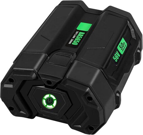 بطارية Ftenlyen 56 فولت 5.0 أمبير في الساعة لبطارية EGO 56 فولت BA2800 BA2800T BA4200 BA4200T BA1400 BA1400T BA5600T CS1604 CS1804 CS1403 HT2400 LB6504 LB5804 LB6500 LB4800، مناسبة لجميع EGO 5 أدوات كهربائية 6 فولت in Kuwait