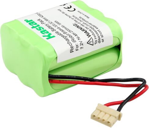 بطارية Kastar BRAAVA320 (عبوة واحدة)، Ni-MH 7.2V 2500 مللي أمبير، بديلة لـ iRobot Braava 320، iRobot Braava 321، Mint 4200، Mint 4205، روبوت منظف الأرضيات 4408927 in Saudi Arabia