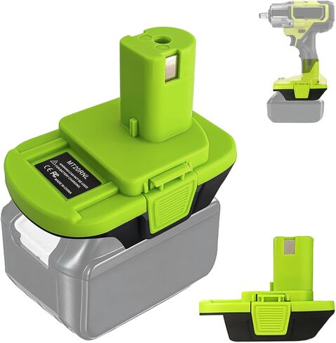 محول بطارية Fybemax MT20RNL يستخدم لأدوات Ryobi 18 فولت، تحويل لبطارية ماكيتا 18 فولت لاستخدام أدوات Roybi 18 فولت in Kuwait