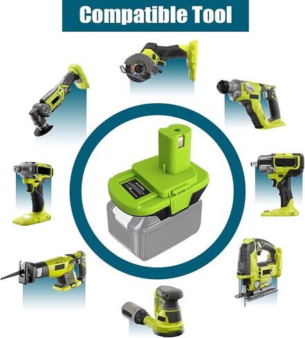 محول بطارية Fybemax MT20RNL يستخدم لأدوات Ryobi 18 فولت، تحويل لبطارية ماكيتا 18 فولت لاستخدام أدوات Roybi 18 فولت in Kuwait
