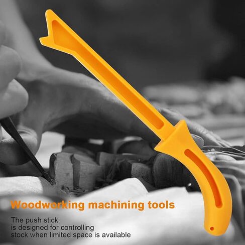 Push Stick, Safety Yellow Wood Saw Push Stick for Carpentry Table Working Blade Router Guides Wood While Sawing and Cutting in Saudi Arabia