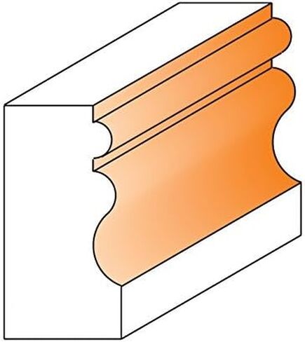 CMT 855.901.11 Molding Bit, 1/2-Inch Shank, 15/16-Inch Diameter, Carbide-Tipped in Saudi Arabia