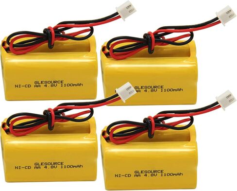 (2 Pack 4.8v 1100mAh Compatible for MAG93NC487 BL93NC487 Lithonia ELB B006 Lithonia ELBB006 ELBCS06 ELB-CS06 Emergency/Exit Light Sign in Kuwait