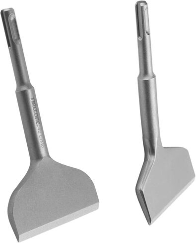 إزميل إزالة البلاط المنحني ذو الزاوية العريضة 3 بوصات من Firecore SDS Plus للمثقاب المطرقي (3 بوصة × 6.5 بوصة)، FS22365، FS18365 in Kuwait