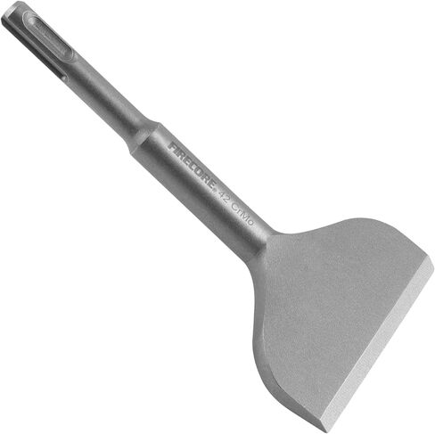 إزميل إزالة البلاط المنحني ذو الزاوية العريضة 3 بوصات من Firecore SDS Plus للمثقاب المطرقي (3 بوصة × 6.5 بوصة)، FS22365، FS18365 in Kuwait