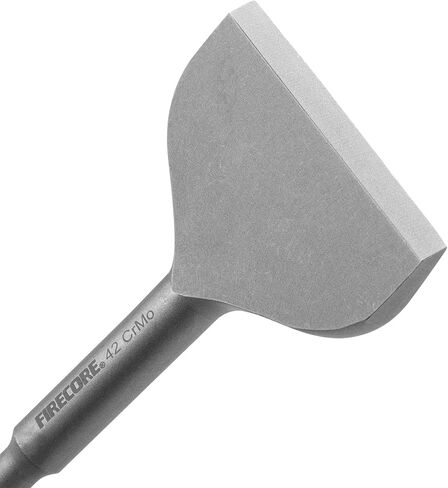 إزميل إزالة البلاط المنحني ذو الزاوية العريضة 3 بوصات من Firecore SDS Plus للمثقاب المطرقي (3 بوصة × 6.5 بوصة)، FS22365، FS18365 in Kuwait