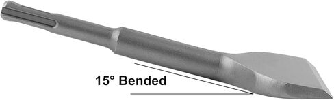 إزميل إزالة البلاط المنحني ذو الزاوية العريضة 3 بوصات من Firecore SDS Plus للمثقاب المطرقي (3 بوصة × 6.5 بوصة)، FS22365، FS18365 in Kuwait