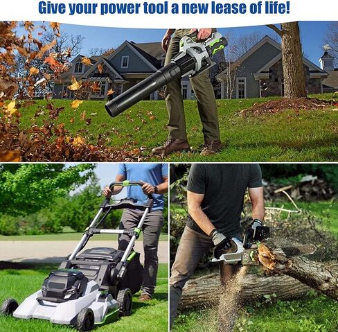 بطارية Leisuda 56 فولت 5.0 أمبير متوافقة مع EGO BA2800T BA2242T BA1400T EGO بطارية ليثيوم 56 فولت لأدوات EGO Power + LB5300 LB6500 LB7654 SNT2110 in Kuwait