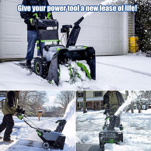 بطارية Leisuda 56 فولت 5.0 أمبير متوافقة مع EGO BA2800T BA2242T BA1400T EGO بطارية ليثيوم 56 فولت لأدوات EGO Power + LB5300 LB6500 LB7654 SNT2110 in Kuwait