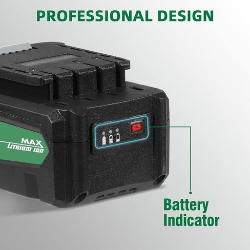 بطارية ALTOCRAFT 3.0 أمبير في الساعة 20 فولت بحد أقصى أيون الليثيوم، بطارية قابلة لإعادة الشحن ذات سعة أكبر مع مؤشر للسعة، متوافقة فقط مع المنشار الصغير اللاسلكي بدون فرش طراز CMCS103 in Kuwait