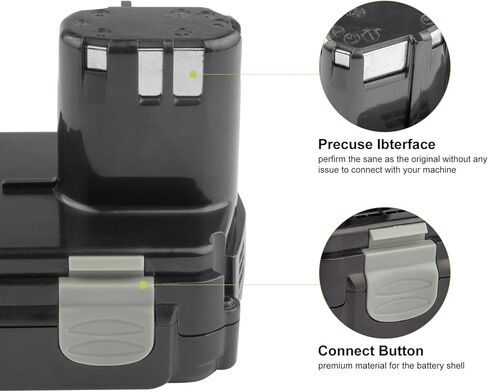 BCL1415 14.4V 4000mAh بطارية ليثيوم استبدال لشركة هيتاشي 14.4V BCL1415 BCL1430 EBL1430 326236 326823 326824 327728 327729 بطارية أداة الطاقة اللاسلكية in Kuwait