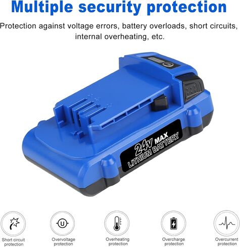 بطارية ANTRobut 3.0Ah لبطارية كوبالت 24 فولت KB624-03 KB524-03 KB424-03 KB224-03 KB124-03 0673802 1051230 بطارية كوبالت بديلة (عبوتان) in Kuwait