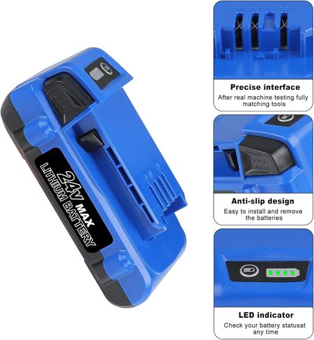 بطارية ANTRobut 3.0Ah لبطارية كوبالت 24 فولت KB624-03 KB524-03 KB424-03 KB224-03 KB124-03 0673802 1051230 بطارية كوبالت بديلة (عبوتان) in Kuwait