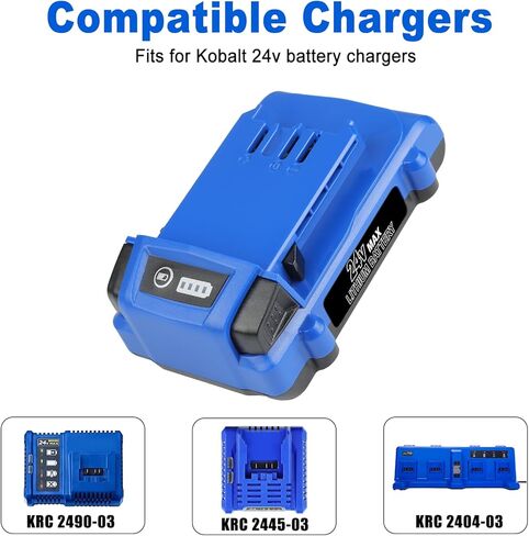 بطارية ANTRobut 3.0Ah لبطارية كوبالت 24 فولت KB624-03 KB524-03 KB424-03 KB224-03 KB124-03 0673802 1051230 بطارية كوبالت بديلة (عبوتان) in Kuwait