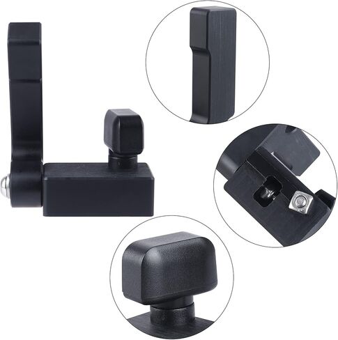 PIAOPIAONIU 1 PCS Fence Flip Stop T Track for Precision Miter Gauge Fence System Woodworking Limiter Woodworking Tools DIY Accessiories in Kuwait