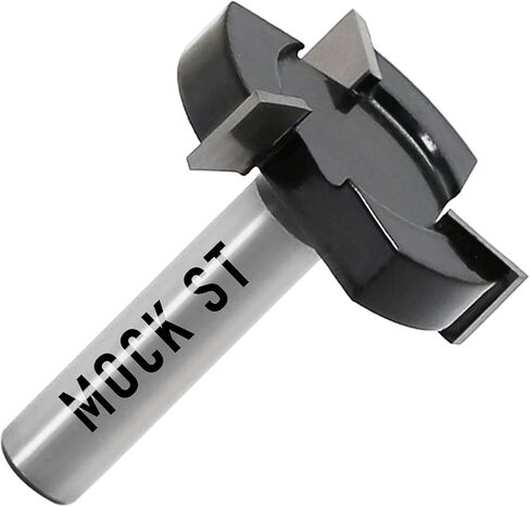 لقمة توجيه لسطح اللوحة باستخدام الحاسب الآلي، ساق 1/2 بوصة، 3 قطع طحن خشبية مزامير in Kuwait