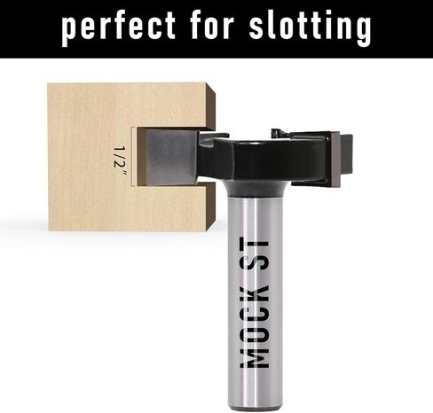 لقمة توجيه لسطح اللوحة باستخدام الحاسب الآلي، ساق 1/2 بوصة، 3 قطع طحن خشبية مزامير in Kuwait