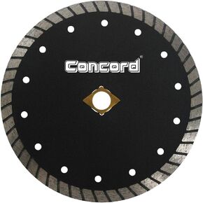 CTW080D10CP 8 Inch Continuous Wide Turbo Teeth Diamond Blade with Cooling Holes