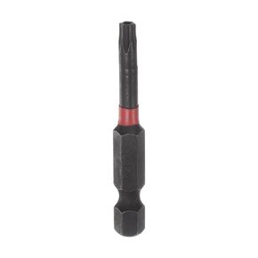 HARFINGTON T8 Impact Rated Torx Bit 1/4" Hex Shank 2" Length Magnetic Security Star Screwdriver Power Tool