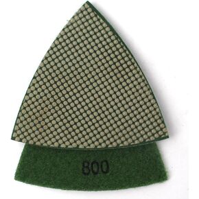 Triangular Sanding Pads Grit 800 for Oscillating Tools by Z-LION
