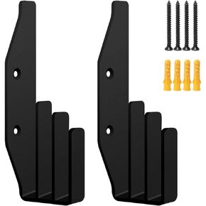 OMMUU Track Saw Guide Holder,Track Mount Storage System Tracksaw Guide Rail Bracker Accessories Circular Saw Guide Hooks