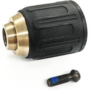 KIMGU Keyless Chuck with Left Hand Chuck Screw N092054 Replace for DEWALT DCD780 DCD785 DCD785 Drill