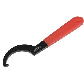 uxcell C Type Wrench Spanner for APU13 CNC Lathe Keyless Drill Chuck, with Red Non-slip Handle in Saudi Arabia