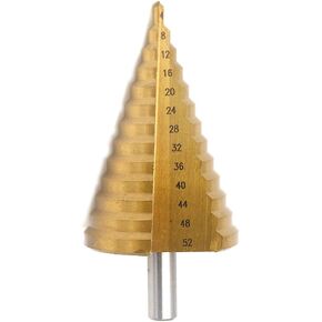 Chiloskit 10-45mm Metric Titanium High Speed Steel Step Drill Bit Set for Wood Metal Hole Cuter Set Working Tool Bit in Kuwait