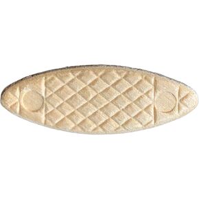 Joiner Biscuits Plate 25 Pieces Wooden (#0)