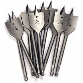 Mk Morse WSB1250 Spade Drill Bit 1-1/4"" - 10 Pack", multi, one size in Kuwait