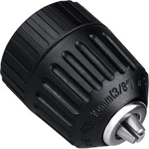 Yakamoz 1/32-3/8" Keyless Drill Chuck Replacement 3/8-24UNF Mount Thread 0.8-10mm Keyless Chuck for Drill Press Impact Driver in Saudi Arabia