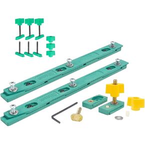 Microjig ZP750-B2S2 Zeroplay Miter Bar 2-Pack and Matchfit Dovetail Hardware 1.5", 6-Piece Bundle in Kuwait
