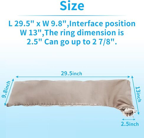 حقيبة جمع الغبار منشاري الطاولة - لبوش جامد ريوبي دي والت كوبلت سكيلساير الحرفيين بورتر كابل دلتا ماكيتا ميتابو 10 بوصة مناشير الجدول | العالمي 2.5 بوصة منفذ الغبار ، جزء # TS1004 - 2 حزمة in Kuwait