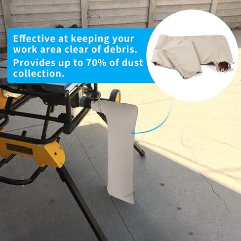 حقيبة جمع الغبار منشاري الطاولة - لبوش جامد ريوبي دي والت كوبلت سكيلساير الحرفيين بورتر كابل دلتا ماكيتا ميتابو 10 بوصة مناشير الجدول | العالمي 2.5 بوصة منفذ الغبار ، جزء # TS1004 - 2 حزمة in Kuwait