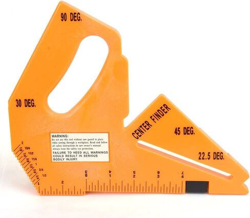 Big Horn 19105 Router Table Saw Push Block/Blade Depth & Angle Gauge, Hook Rule, Center Finder (Replacement of 19107) in Saudi Arabia