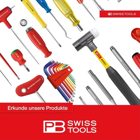 مجموعة PB Swiss Tools PB E6-985 10 لقم طويلة في علبة مع مشبك حزام in Kuwait