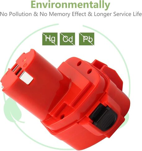 بطارية بديلة Joiry 12V 3.5Ah Ni-MH متوافقة مع بطارية ماكيتا PA12 1220 1222 1233 1200 1234 1235 1235B 1235F 1235A 192696-2 192698-8 192598-2 192681-5 192698-A 195 19318-أ 195 19318 in Kuwait