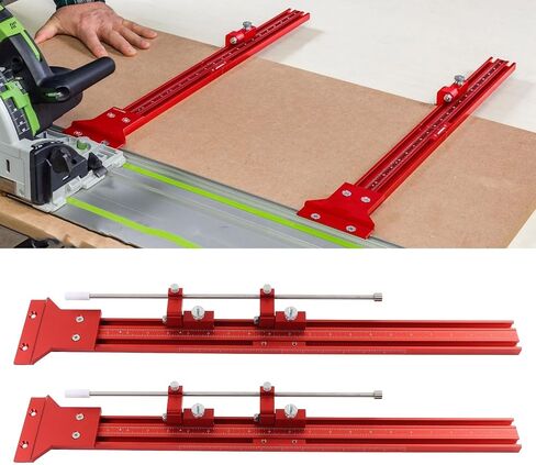 Guide Rail Joining Set, Parallel Guide Rail System Aluminum Alloy Guide System Circular Saw Track Set Linear Motion Guides in Saudi Arabia