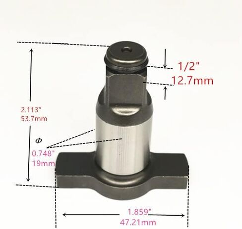 عدة استبدال لـ DeWALT Anvil Assy 1/2 "N415875 DCF899B DCF899M1 DCF899P1 DCF899P2 DCF899HB DCF899HP2 DCF899H مفتاح ربط الصدمات بلاك آند ديكر in Saudi Arabia
