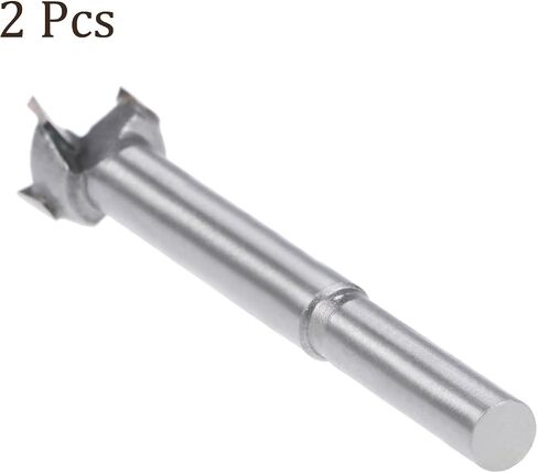 Kozelo 2pcs Forstner Drill Bits - [48mm] Tungsten Carbide Auger Opener for Wood Furniture Hinge Woodworking Use, Hex Shank, Gray in Saudi Arabia