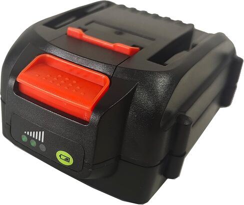 بطارية ليثيوم WA3525 5.0Ah + شاحن WA3742، استبدل بطارية Worx 20 فولت WA3525 WA3520 WA3575 WA3578، متوافقة مع أدوات Worx 20 فولت in Kuwait