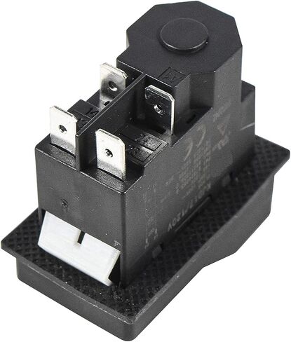 HQRP 2-Pack On-Off المغناطيسي التبديل متوافق مع Dewalt 5140135-94 DWE7490X DWE7491RS منشار الطاولة، 4 دبابيس، مدرج في قائمة UL in Saudi Arabia