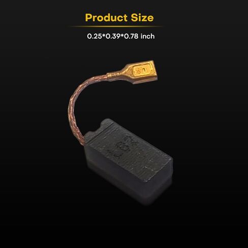 2 قطعة N035692 فرشاة كربون بديلة لطاحونة الزوايا DeWALT DW830 DW831 DW830C، 402874-03-2pk [أداء موثوق] [سهلة التركيب] in Kuwait
