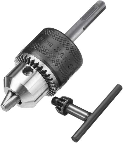 Yakamoz 1.5-10mm Metal Drill Chuck Adapter Screwdirver Bit Driver Adaptor Converter Conversion Tool with SDS Plus Shank, 1/16"- 3/8" Capacity in Saudi Arabia