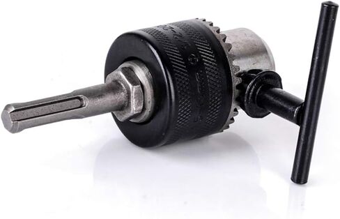 Yakamoz 1.5-10mm Metal Drill Chuck Adapter Screwdirver Bit Driver Adaptor Converter Conversion Tool with SDS Plus Shank, 1/16"- 3/8" Capacity in Saudi Arabia