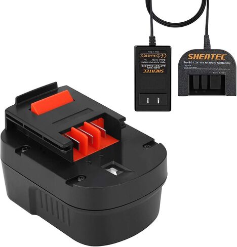 Shentec 3500mAh 12V Battery Compatible with Black and Decker 12V A1712 FS120B FSB12 HPB12 A12 A12-XJ A12EX Firestorm FS120B FS120BX (Battery Charger Included) in Saudi Arabia