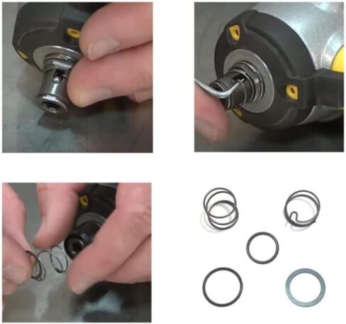 2 قطعة N078434 N089668 مجموعات الربيع مع كرة فولاذية، تناسب DCF885 DCF886 DCF805 DCF825، طقم زنبرك لسائق الصدمات in Kuwait