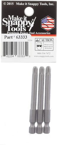 Pozi-Drive Quick-Change Bit (Set of 3) #3 x 2-3/4" in Saudi Arabia