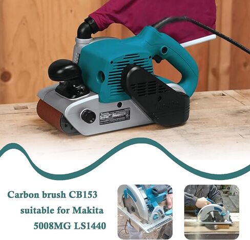 فرش كربون CB-153 لأدوات ماكيتا الكهربائية CB154 CB155 CB157 CB161 CB163 فرشاة كربون المحرك (مجموعة من 4) in Kuwait